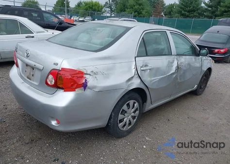 2009 Toyota Corolla Le from USA, damaged, VIN JTDBL40E39J016297